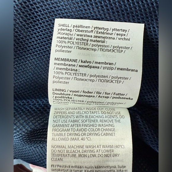 NEW Reimatec boys pants Kierto Navy size 116 (6y) mid-season waterproof - Picture 12 of 14